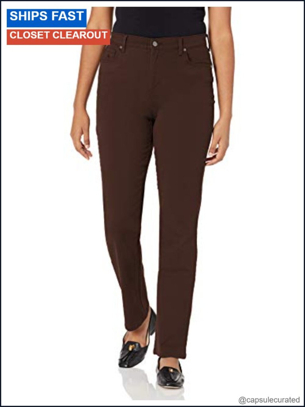 Classic High Rise Tapered Amanda Jeans Regular Fit Women's